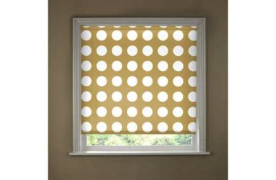 5ft Natural Semi Privacy Spots Roller Blind